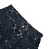 Louis Vuitton Monogram Denim Shorts- Indigo Blue