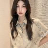Louis Vuitton Monogram Short-Sleeved Shirt-  Beige