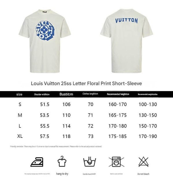 Louis Vuitton Printed Signature T-Shirt- Milky White (10) Louis Vuitton Printed Signature T-Shirt- Milky White