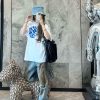 Louis Vuitton Printed Signature T-Shirt- Milky White (3) Louis Vuitton Printed Signature T-Shirt- Milky White