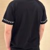Louis Vuitton Short-Sleeved Cotton Crewneck- Black