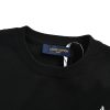 Louis Vuitton Short-Sleeved Cotton Crewneck- Black