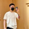 Louis Vuitton Short-Sleeved Cotton Crewneck- White