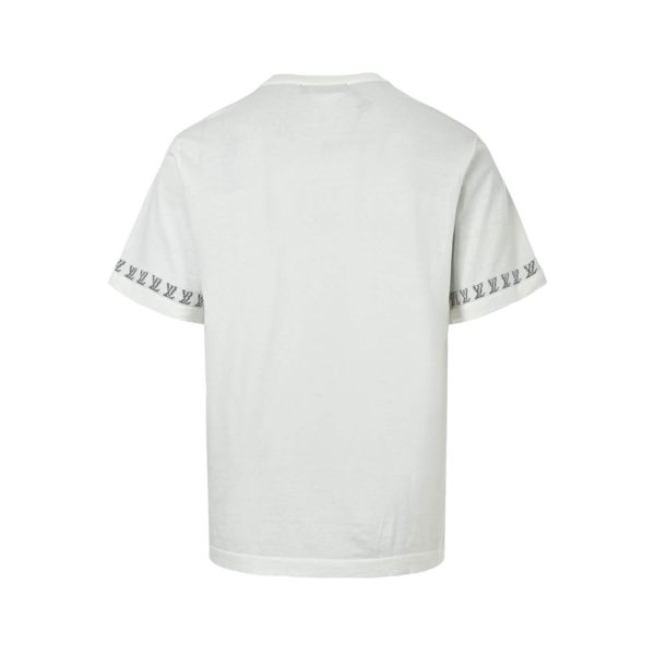 Louis Vuitton Short-Sleeved Cotton Crewneck- White
