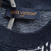 Louis Vuitton Short-Sleeved Knitted Crewneck- Indigo blue