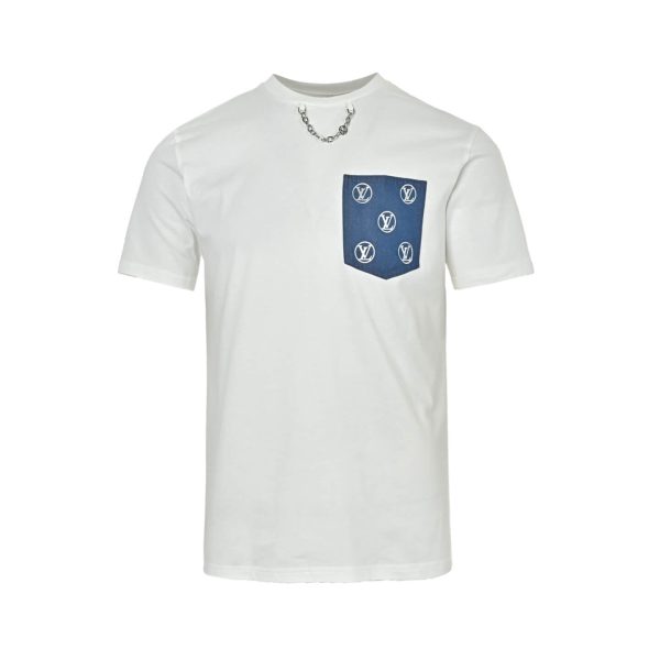 Louis Vuitton Signature Pocket T-Shirt- White