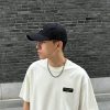 Louis Vuitton Slim Fit Signature T-Shirt- Milky White