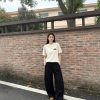 Louis Vuitton Slim Fit Signature T-Shirt- Milky White