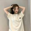 Louis Vuitton Slim Fit Signature T-Shirt- Milky White