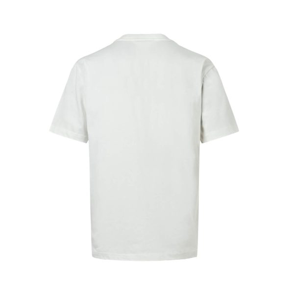 Louis Vuitton Slim Fit Signature T-Shirt- Milky White