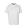 Louis Vuitton Slim Fit Signature T-Shirt- Milky White