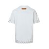 Louis Vuitton Stencil Monogram & Patch T-Shirt- White