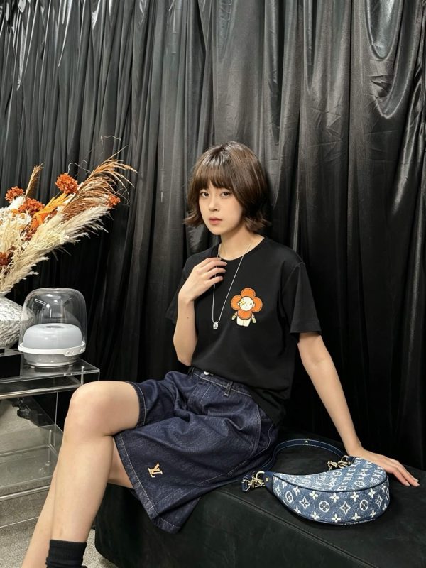 Louis Vuitton Tailored Denim Shorts- Luxury Blue