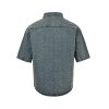 Louis Vuitton short-sleeved denim workwear shirt- blue (6) Louis Vuitton short-sleeved denim workwear shirt- blue