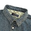 Louis Vuitton short-sleeved denim workwear shirt- blue (7) Louis Vuitton short-sleeved denim workwear shirt- blue