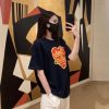 Louis Vuitton x Nigo Intarsia Jacquard Heart Crewneck-  Navy Blue