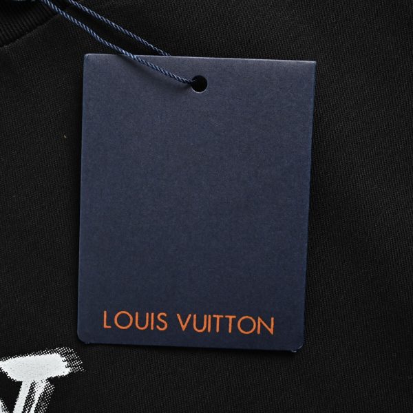 Louis Vuitton x Supreme Graffiti Box Logo T-Shirt- Black
