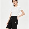 Moncler Cotton Terry-Cloth / Towel Shorts- Black