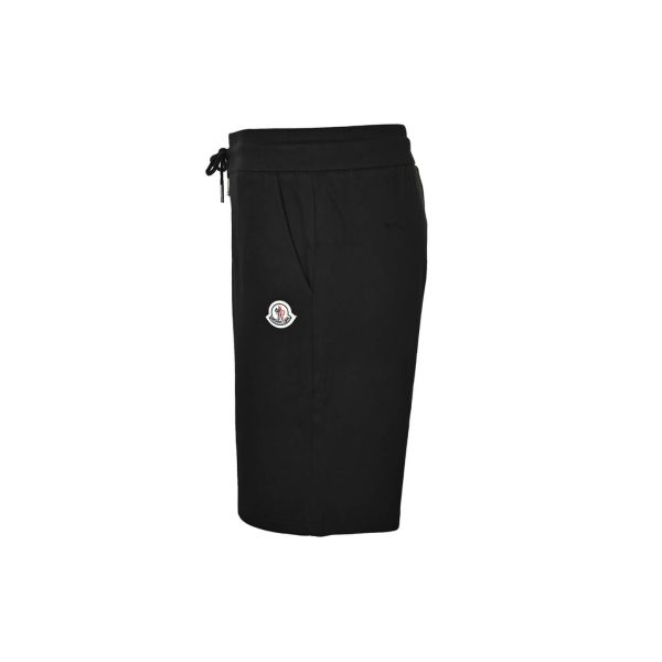 Moncler Cotton Terry-Cloth / Towel Shorts- Black