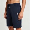 Moncler Cotton Terry-Cloth / Towel Shorts- Navy Blue