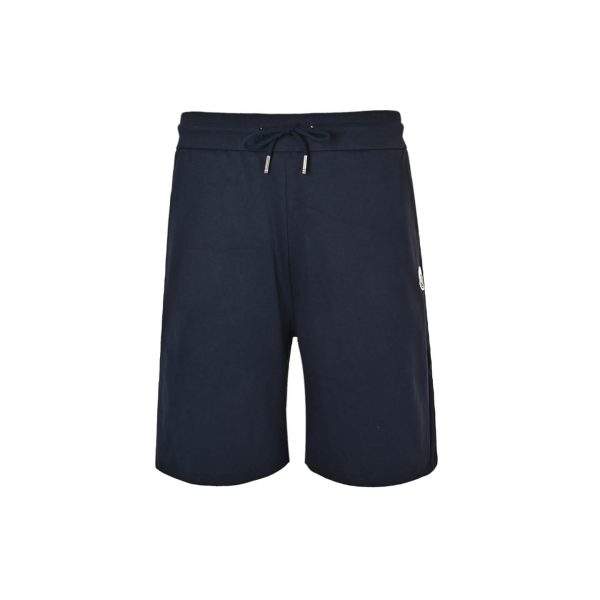 Moncler Cotton Terry-Cloth / Towel Shorts- Navy Blue