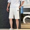Moncler Cotton Terry-Cloth / Towel Shorts- White