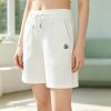 Moncler Cotton Terry-Cloth / Towel Shorts- White