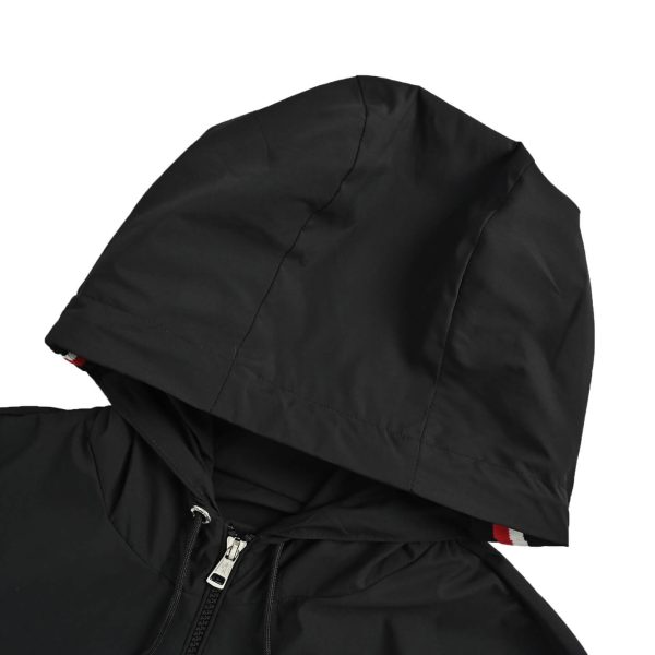 Moncler Grimpeurs Hooded Jacket- Black