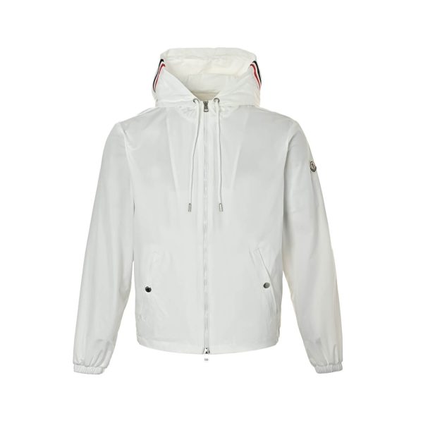 Moncler Grimpeurs Hooded Jacket- white