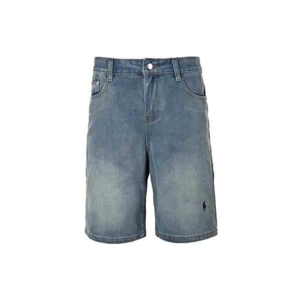 Polo Ralph Lauren Faded Denim Shorts- light blue (10) Polo Ralph Lauren Faded Denim Shorts- light blue