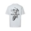 Stüssy Beat Sounds Pigment Dyed Tee- off-white (6) Stüssy Beat Sounds Pigment Dyed Tee- off-white
