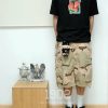 Stüssy Strawberry Tee Print Short-Sleeve- Black