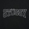 Stüssy Strawberry Tee Print Short-Sleeve- Black
