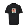 Stüssy Strawberry Tee Print Short-Sleeve- Black