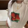 Stüssy Strawberry Tee Print Short-Sleeve- White