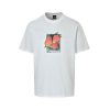 Stüssy Strawberry Tee Print Short-Sleeve- White