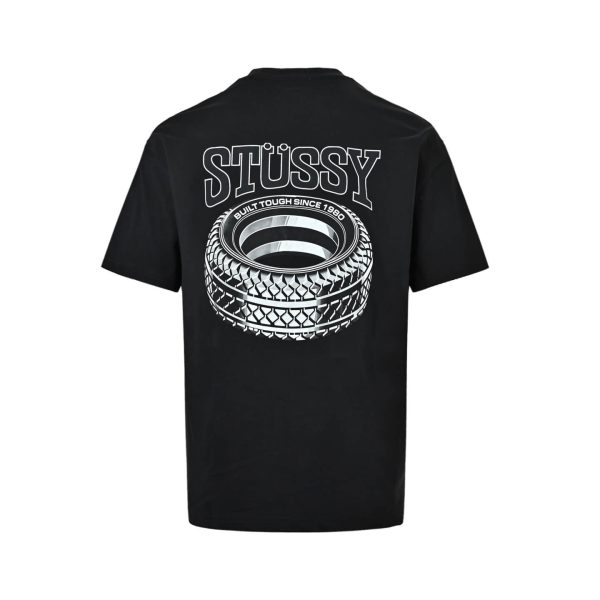 Stüssy Tough Tread Tee- Black (7) Stüssy Tough Tread Tee- Black