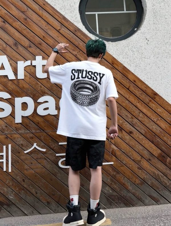 Stüssy Tough Tread Tee- White (3) Stüssy Tough Tread Tee- White