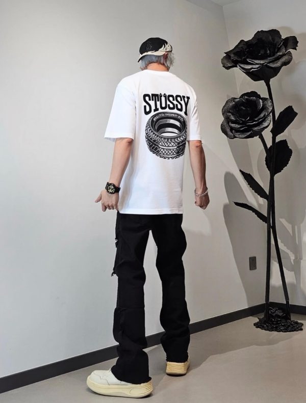 Stüssy Tough Tread Tee- White (6) Stüssy Tough Tread Tee- White