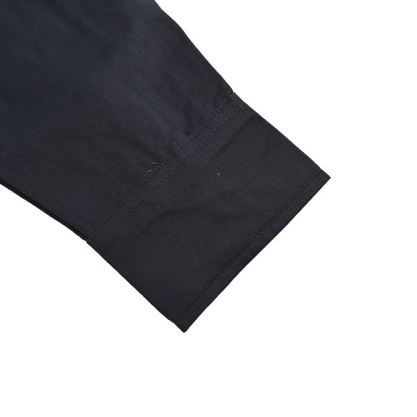 Thom Browne RWB Armband Shirt Jacket- Black