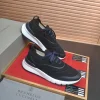 Brunello Cucinelli Knit Runners Black Suede Sneakers