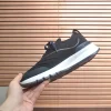 Brunello Cucinelli Knit Runners Black Suede Sneakers