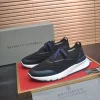 Brunello Cucinelli Knit Runners Black Suede Sneakers