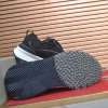 Brunello Cucinelli Knit Runners Black Suede Sneakers