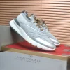 Brunello Cucinelli Knit Runners Men's Grey Suede Sneaker