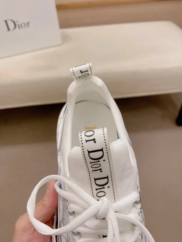 Dior D-Sketch Men's Nylon Calfskin Sneaker