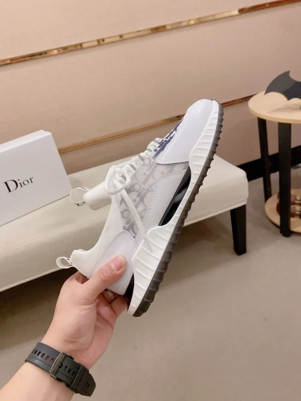 Dior D-Sketch Men's Nylon Calfskin Sneaker