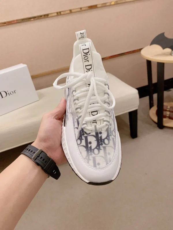 Dior D-Sketch Men's Nylon Calfskin Sneaker