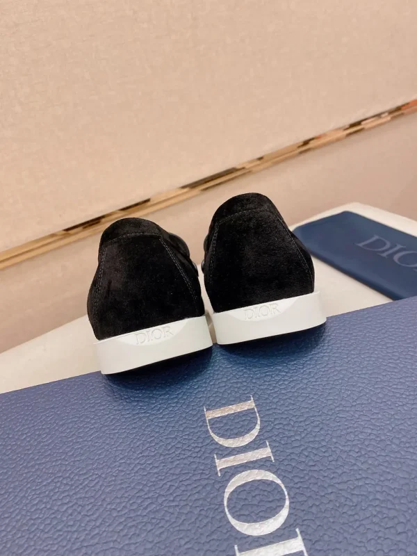 Dior Granville Men's Black Suede Loafer - Unique Design
