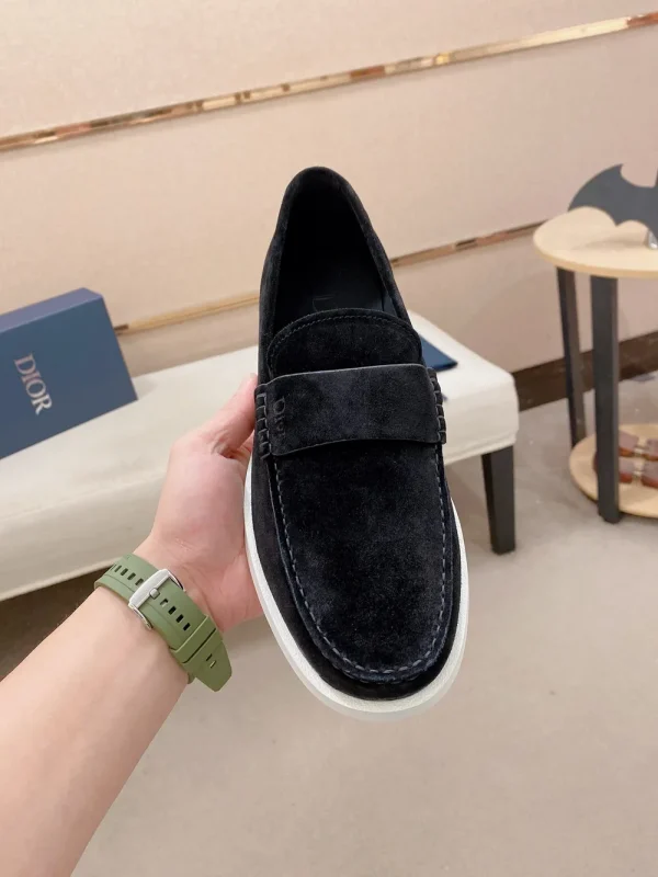 Dior Granville Men's Black Suede Loafer - Unique Design